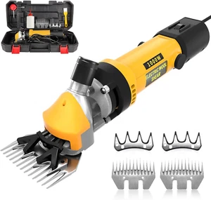 Sheep Shears, 600W Heavy Duty Professional Electric Sheep Clippers, Livestock - Picture 1 of 12