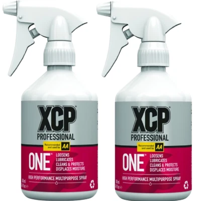 XCP ONE Multi Purpose Trigger Spray Penetrates Loosens Lubricate Cleans 500ml x2 - Image 1 of 3