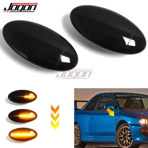 Dynamic Led Side Fender Marker Lamp Light For Subaru Impreza BJ 2008 2009-2011 - Picture 1 of 9