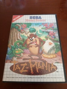 TAZ MANIA TAZMANIA master system CIB pal LOONEY TUNES sega - Zdjęcie 1 z 8