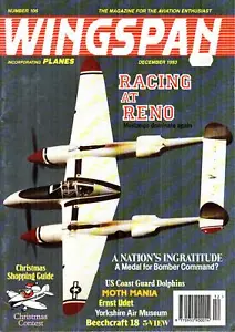 WINGSPAN 106 RENO_HP VICTOR_BEECH 18_ERNST UDET_ELVINGTON_USCG DOLPHIN_DRAGONFLY - Picture 1 of 5