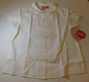 Izod Approved School Wear Easy Care Girl's Youth Size Variations 100 White NWT - Picture 1 of 4
