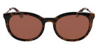 Anne Klein AK7097 Sunglasses Women Mocha Tortoise 54mm New 100% Authentic