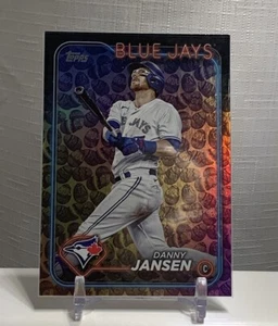 2024 Topps Series 1 Danny Jensen Easter Egg Foil #349 Toronto Blue Jays - Picture 1 of 2