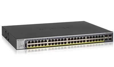 Netgear ProSafe GS752TP 52-Port Gigabit PoE Smart Switch with 4 SFP Ports (GP) - Image 1 of 4
