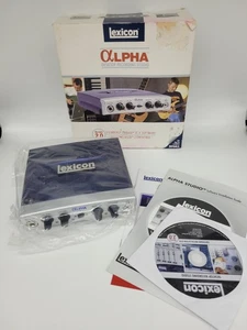 Lexicon Alpha Studio Version 2.0 USB Audio Interface Recording Interface New - Picture 1 of 15