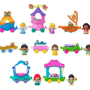Fisher-Price Little People Disney Princess Parade Figura y Vehículo Conjunto NUEVO - Imagen 1 de 5