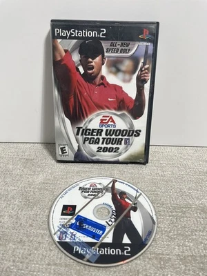 Tiger Woods PGA Tour 2002 (Sony PlayStation 2, 2002) Tested And Works - Image 1 of 4