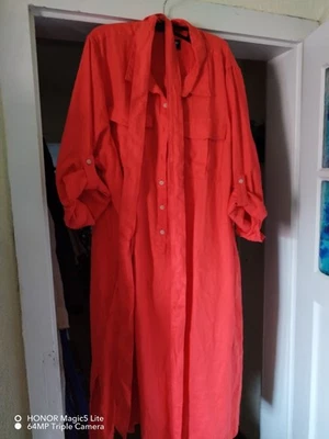 Landsend Hemdblusenkleid Gr. 3 XL Neu - Bild 1 von 4