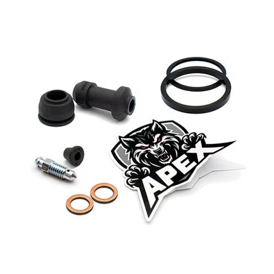 Honda CRF150RB 8 2008 Front Brake Caliper Seal Service Kit Rebuild Set Big Wheel Foto 1 de 4