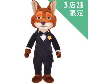 Disney store japan Nick Wilde Formal Plush Toy Disney ZOOTOPIA 2 - Picture 1 of 8