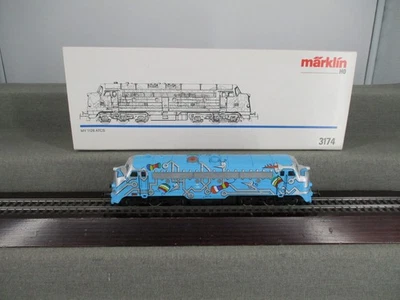Märklin Track H0 3174 Diesel Locomotive MY 1126 ATCS Analogue in Original Packaging - Image 1 of 4