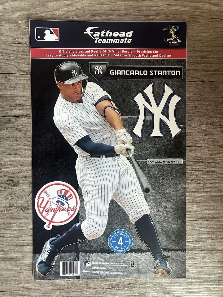 Giancarlo Stanton MLB Fathead Teammate Wall Graphic New York Yankees - Image 1 of 1