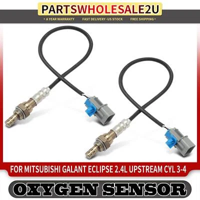 2 sensores de oxígeno O2 aguas arriba para Mitsubishi Galant 2007 2008 2009-2011 L4 2,4 L Foto 1 de 4