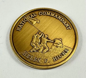 USMC National Commandant Helen F. Hicks Challenge Coin - Picture 1 of 2