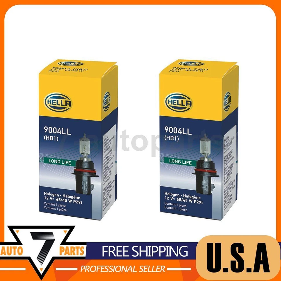 Bombilla de faro de haz alto y haz bajo Hella para Ford EXP 1986-1988 Foto 1 de 4