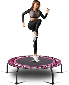 Fitness-Trampolin Ø Ca 112Cm,Indoor Minitrampolin Für Erwachsene,Jumping Fitness - Bild 1 von 12