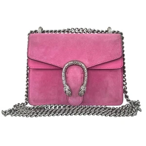 Gucci Dionysus handbag medium Pink suede | Excellent condition - Picture 1 of 11