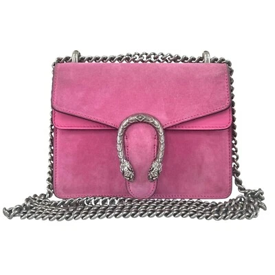 Gucci Dionysus handbag medium Pink suede | Excellent condition - Image 1 of 4