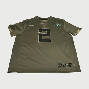 Nike On Field Zach Wilson Football Jersey "Salute To Service" New York Jets 2XL - Picture 1 of 10