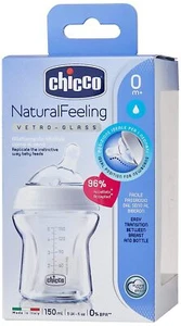 Chicco Natural Feeling Glasbabyflasche für 0+ Monate - Bild 1 von 4
