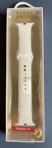 Nowy pasek do zegarka Sarina do Apple Watch biała seria 1 2 3 4 5 6 7 42 44 45 mm - Zdjęcie 1 z 5