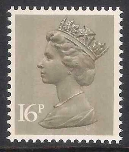GB 1983 sg X908 16p Olive-Drab Photogravure 2 Bands MNH - Picture 1 of 1