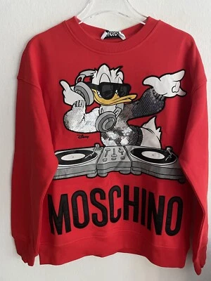 Blogger Moschino x H&M Disney Sweatshirt  Gr S bis M limited - Bild 1 von 4