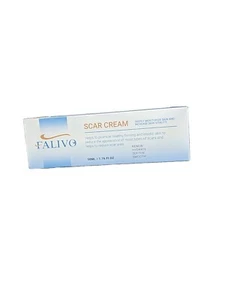 Falivo Narbencreme - 50g Narbengel für OP-Narben/C-Abschnitt/Dehnungsstreifen - Bild 1 von 3