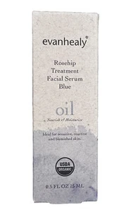 evanhealy Organic Rosehip Treatment Facial Serum-Blue 0.5 oz Ex. 04/2025 - Bild 1 von 3