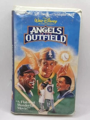 Angels In The Outfield VHS 1995 Clamshell Plastic Case Used Not Tested  - Imagem 1 de 4
