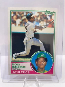 1983 Topps Baseball - Lot of 25 - Rose, Henderson, Ryan, Jackson, Schmidt - Picture 1 of 23