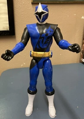 Figura de acción articulada Blue Power Ranger Super Ninja 12" Foto 1 de 2