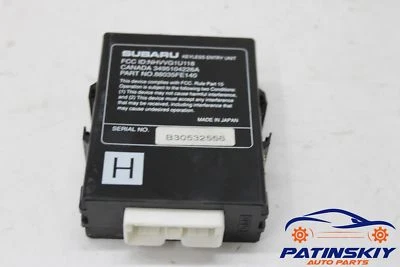 2004 SUBARU IMPREZA WRX БЕСКЛЮЧЕВОЙ ВХОД БЛОК ДИСТАНЦИОННОГО УПРАВЛЕНИЯ МОДУЛЬ КРАЖИ МОЗГ 04 - Изображение 1 из 4