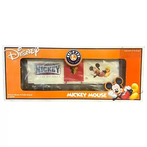 LIONEL 6-36257 TOPOLINO Ferrovia Hi-Cube Box Auto Treno Disney Nuovo con scatola - Foto 1 di 6