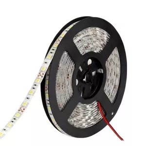 0.5M 5M SMD 5050 RGB white Waterproof 300 LED Flexible Strip Light DC12V - Picture 1 of 13