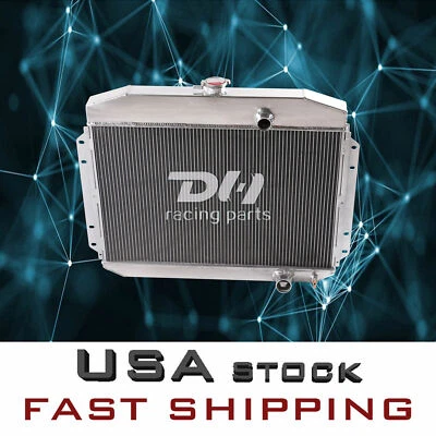 Radiador de 3 filas para camioneta Ford F-100 F-250 F-350 1961 1962 1963 1964 aluminio Foto 1 de 4