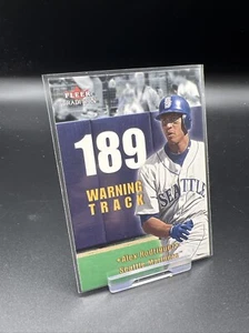 2001 Fleer Tradition Warning Track #WT22 Alex Rodriguez Seattle Mariners - Picture 1 of 2