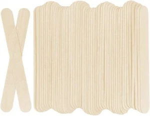 100Pcs Jumbo Wooden Craft Sticks Popsicle Stick 6” Long x 3/4”Wide Treat Ice Pop - Picture 1 of 4