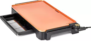 Plancha Eléctrica XL en Titanio con Revestimiento Cerámico Antiadherente, Mango Cool-Touch - Imagen 1 de 6