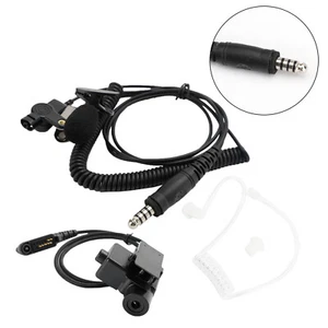 7.1-A3 Transparent Air Tube Headset avec Mic pour Hytera PD600 PD602 PD660 PD605 - Zdjęcie 1 z 18