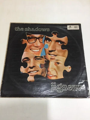 THE SHADOWS JIGSAW MEGA RARE thick Columbia LP record INDIA INDIAN press VG+ - Image 1 of 4