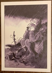 ex libris Tardi "Poilus " - non signé - format A4 - - Picture 1 of 1