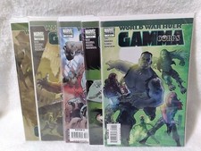 World War Hulk: Gamma Corps 1 2 3 4 Marvel Files Complete Set Run Lot 1-4 VF/NM