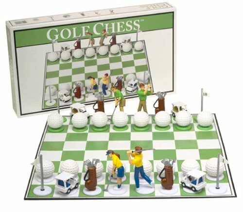 2001 Golf Chess Game by Big League Promotions NEW SEALED - Image 1 of 1
