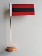 Albania Civil Merchant Ensign Wooden Table Flag - LAST ONE