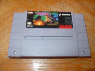 Gradius III 3 (Super Nintendo SNES, 1991) Authentic Cartridge Only Tested - Image 1 of 4