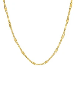 Y ahora este collar de cadena de espejo con corte de diamante #150 - Imagen 1 de 1