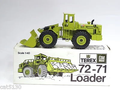 Terex GM 72-71  Wheel Loader - 1/40 - Gescha #2410 - MIB - Image 1 of 4