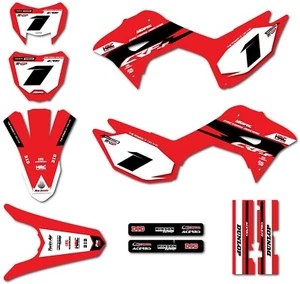 Honda CRF 250 F 2019 - 2024 Full Custom Graphic Kit TOKYO Style decals. - Picture 1 of 8